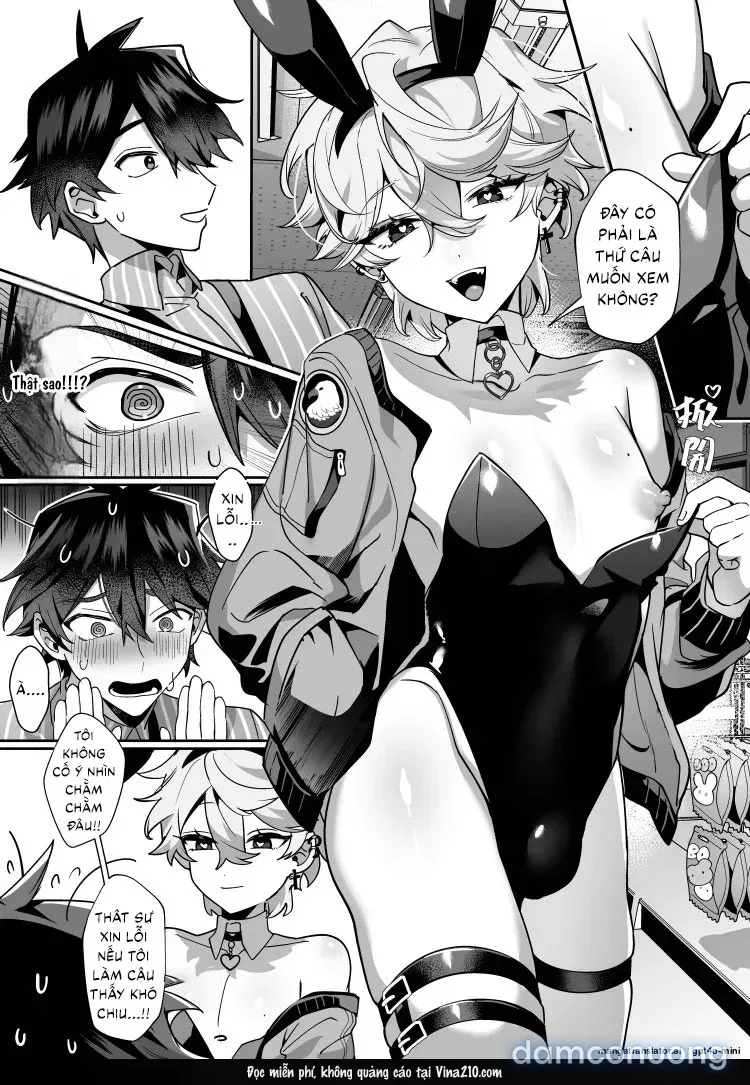 Đêm Vui Vẻ Với Nàng Thỏ Femboy Thích Bạo Dâm 