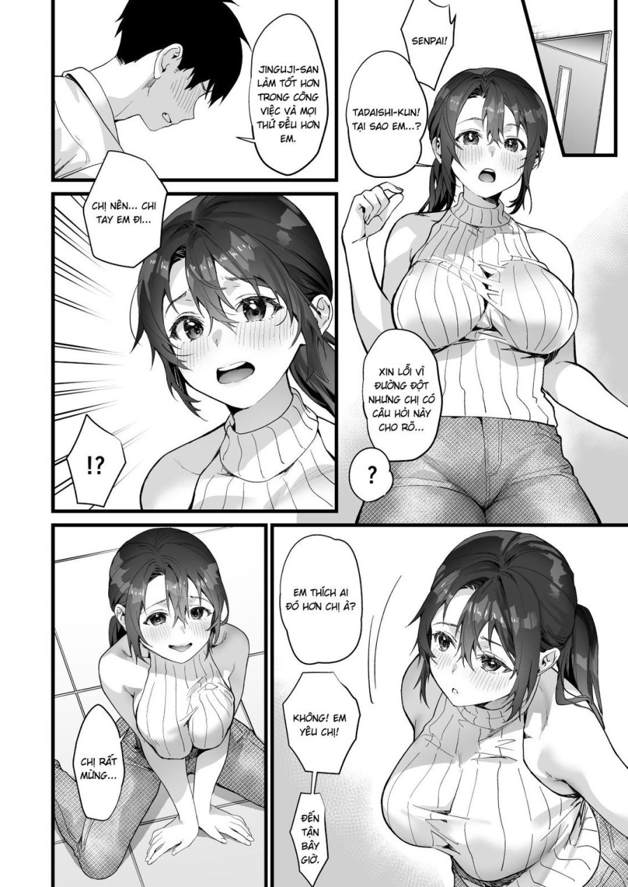 Heisha Zenin Oshi de Ero Kyonyuu no Senpai Ore ni dake Amaama Ecchi de Mesu Kairaku Ochi 