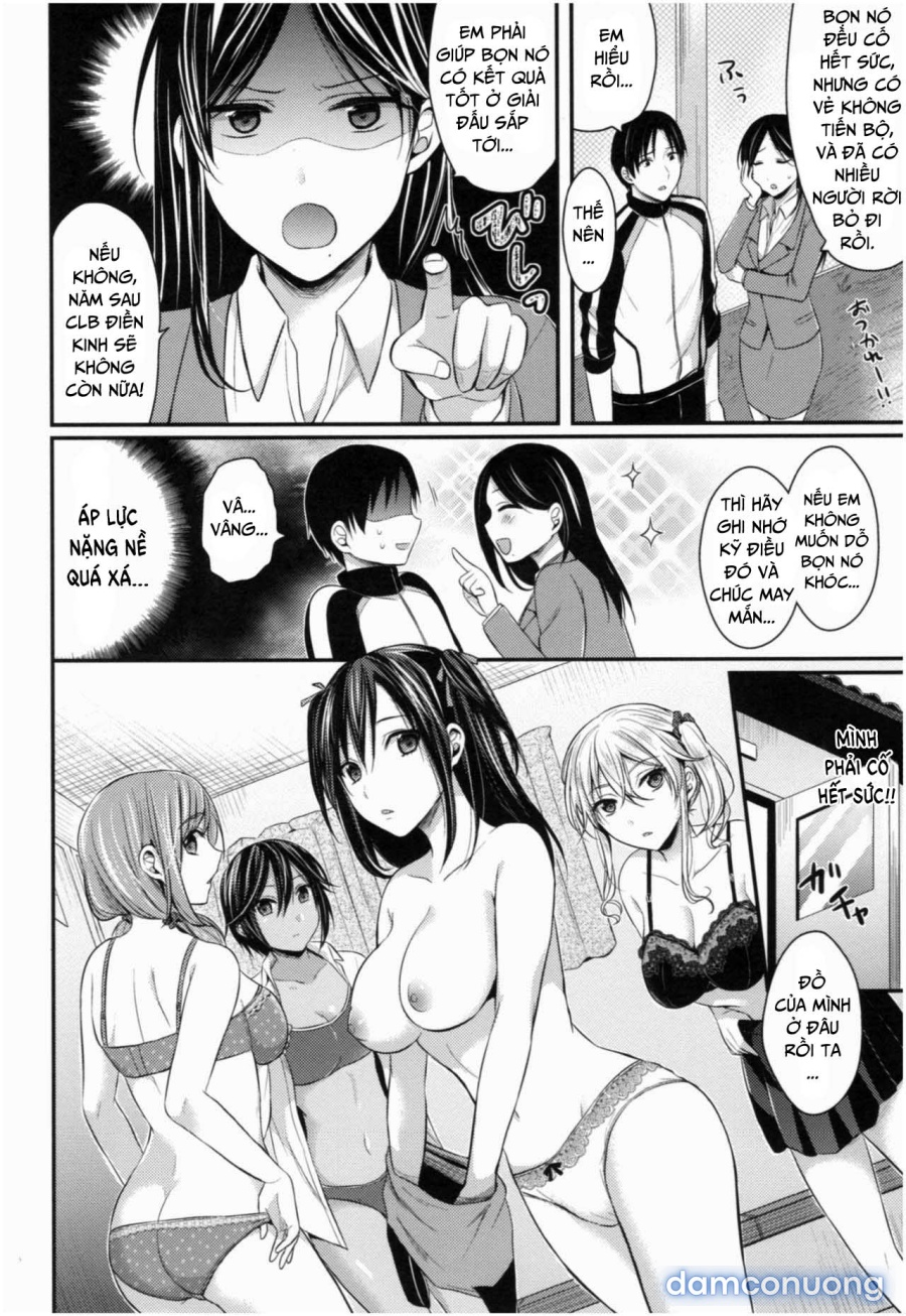 Huấn luyện dàn Harem đội điền kinh 