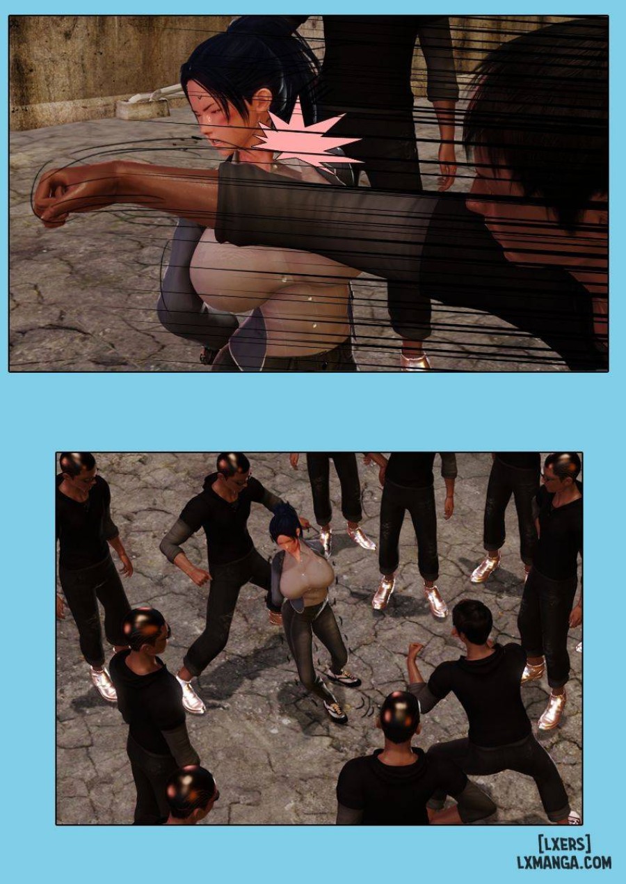 Fight in Nasty Street 