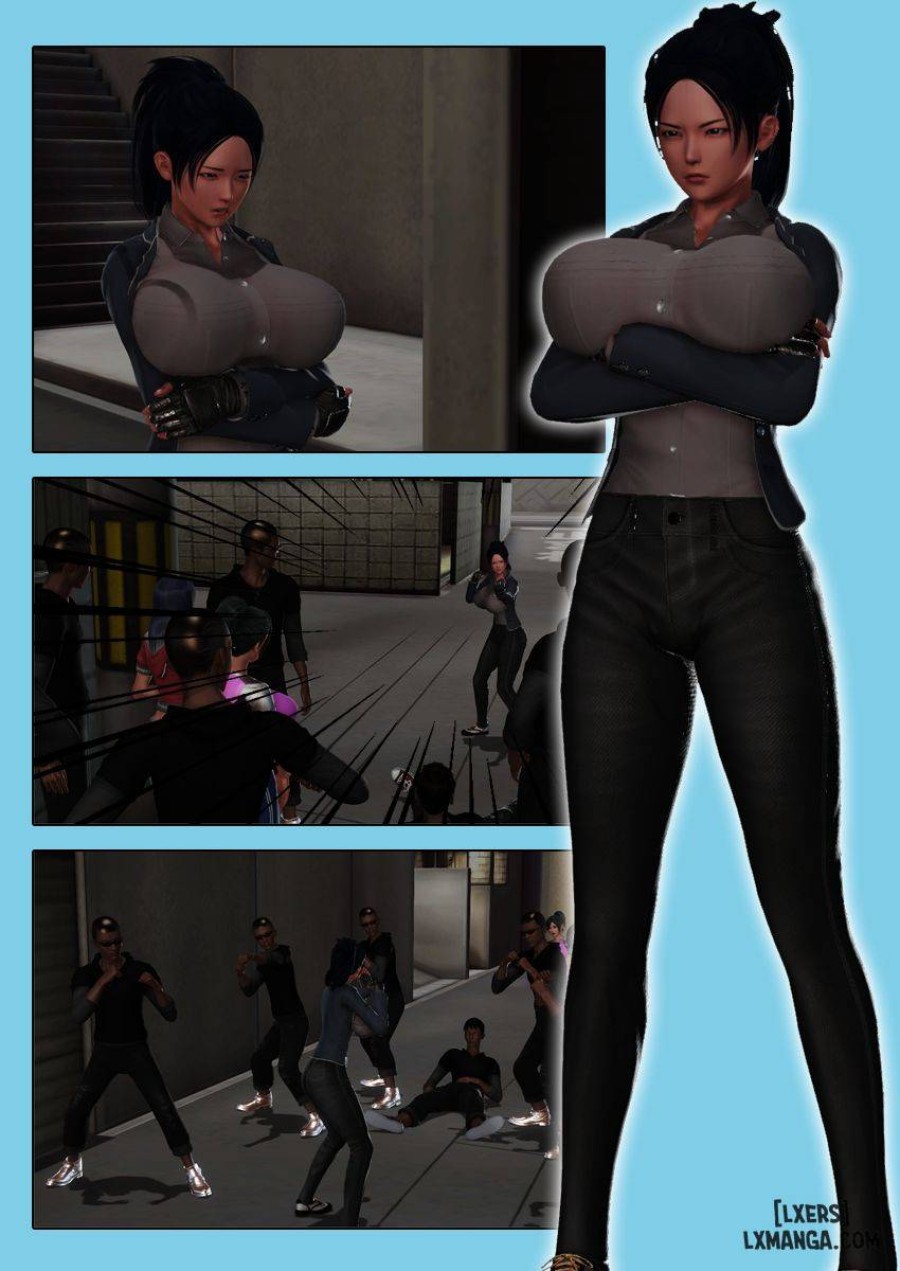 Fight in Nasty Street 