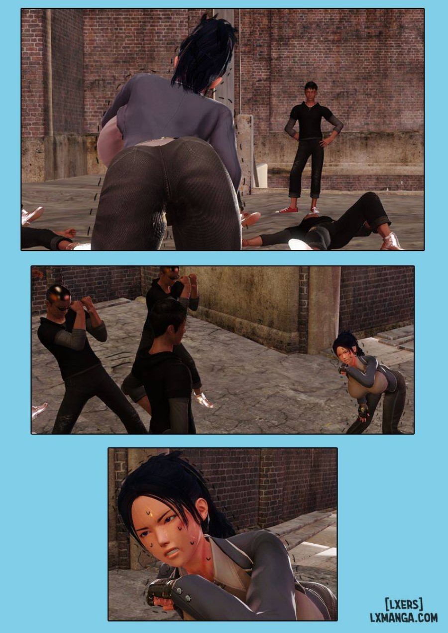 Fight in Nasty Street 