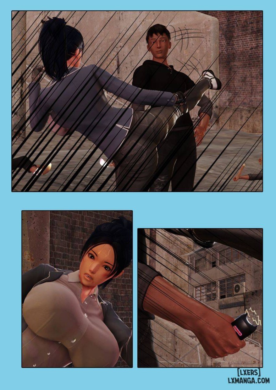 Fight in Nasty Street 