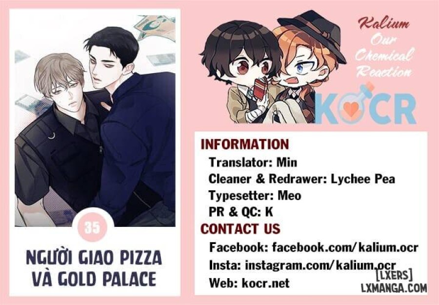Người giao Pizza và Gold Palace 
