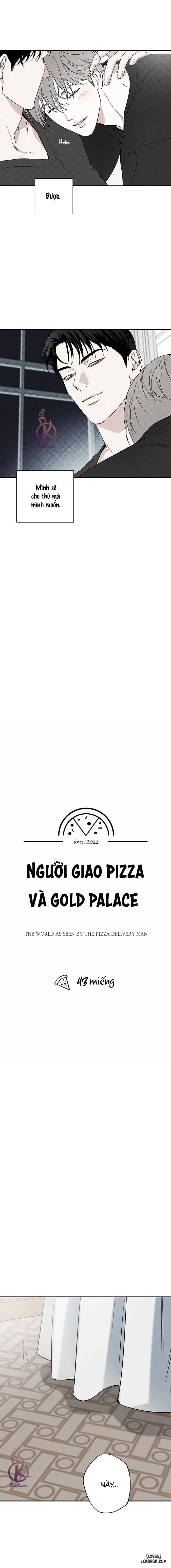 Người giao Pizza và Gold Palace 