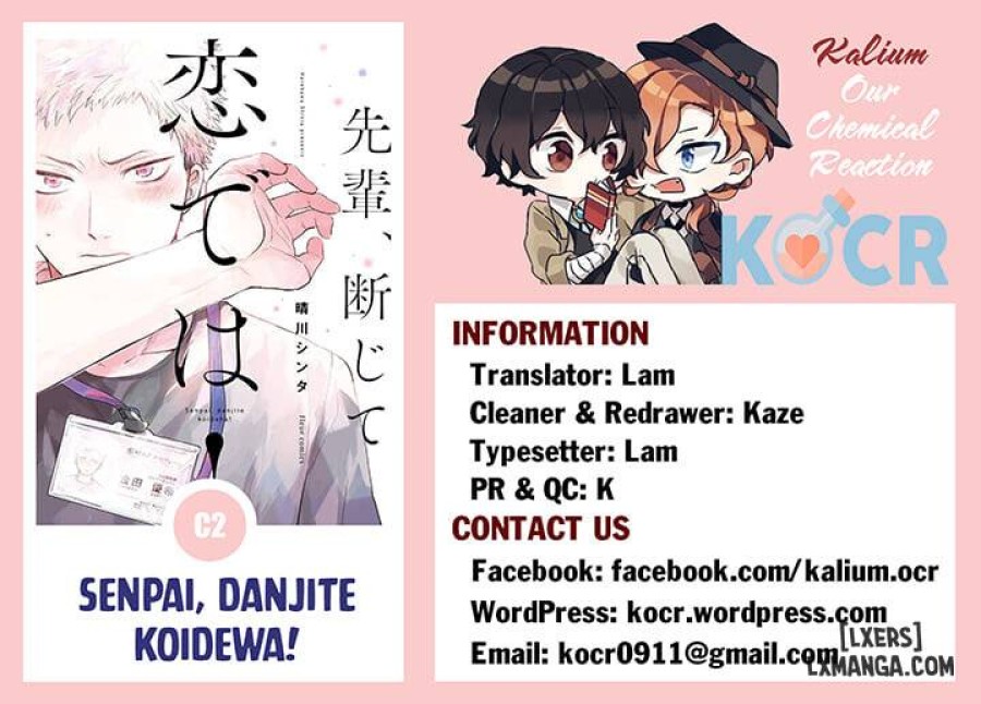 Senpai, Danjite Koidewa! 