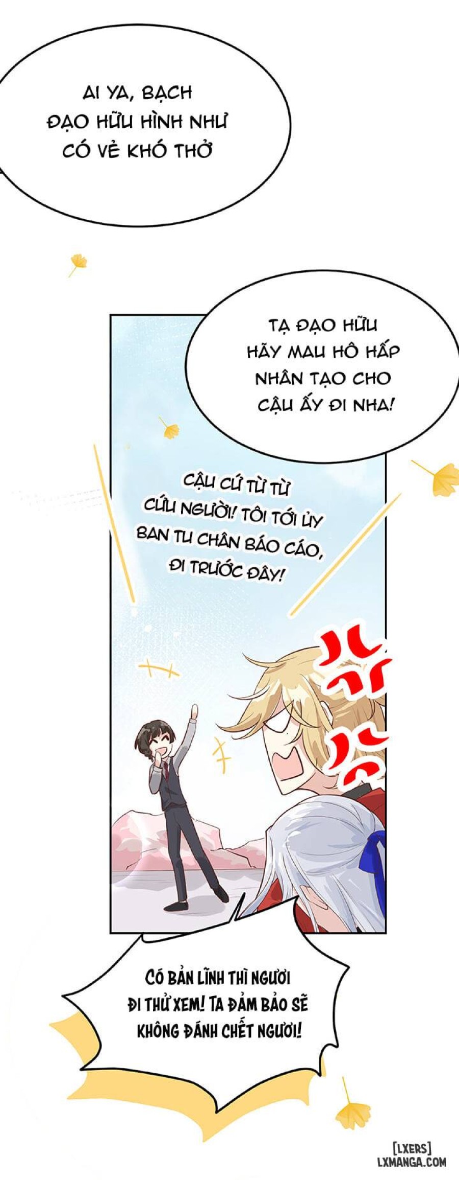 Vú em tu chân giới 