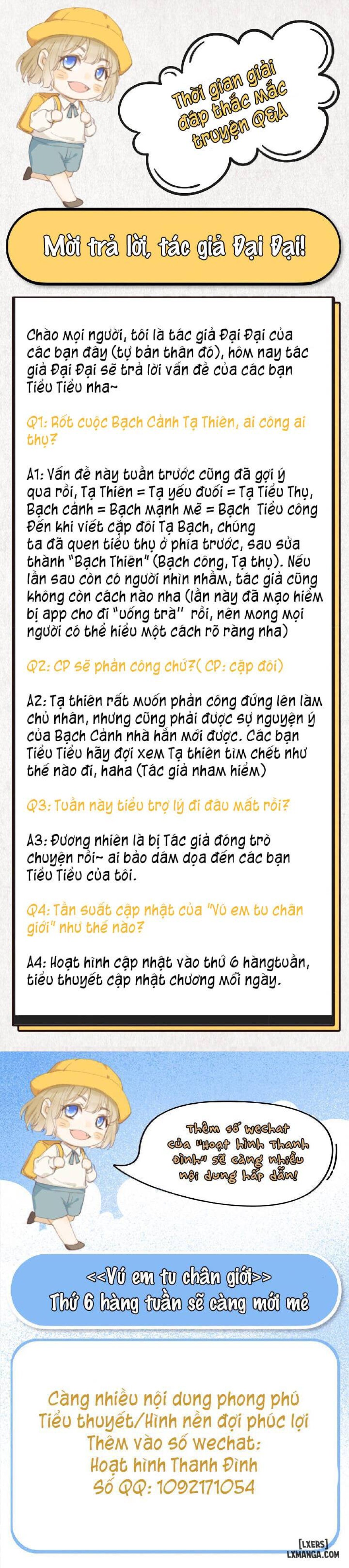 Vú em tu chân giới 