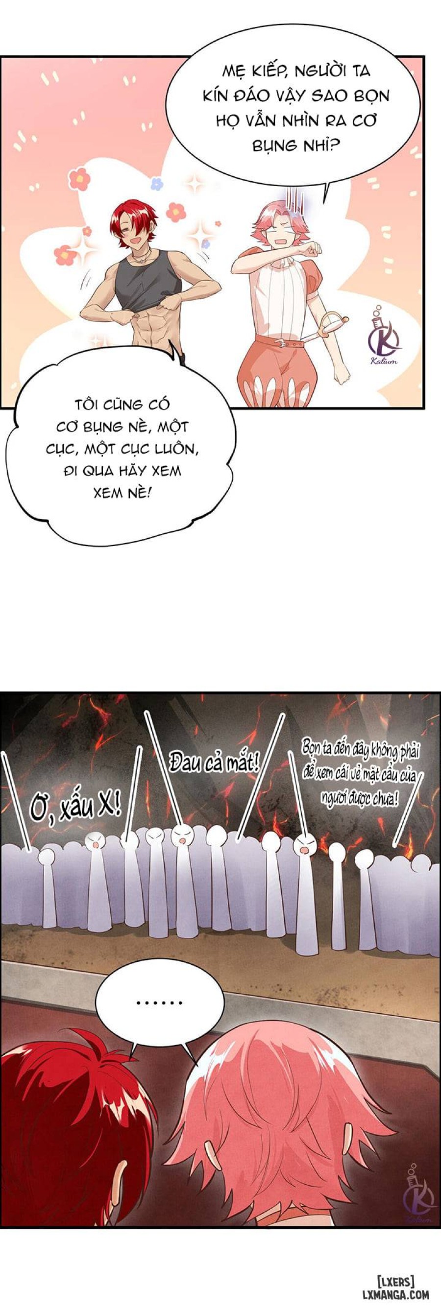 Vú em tu chân giới 