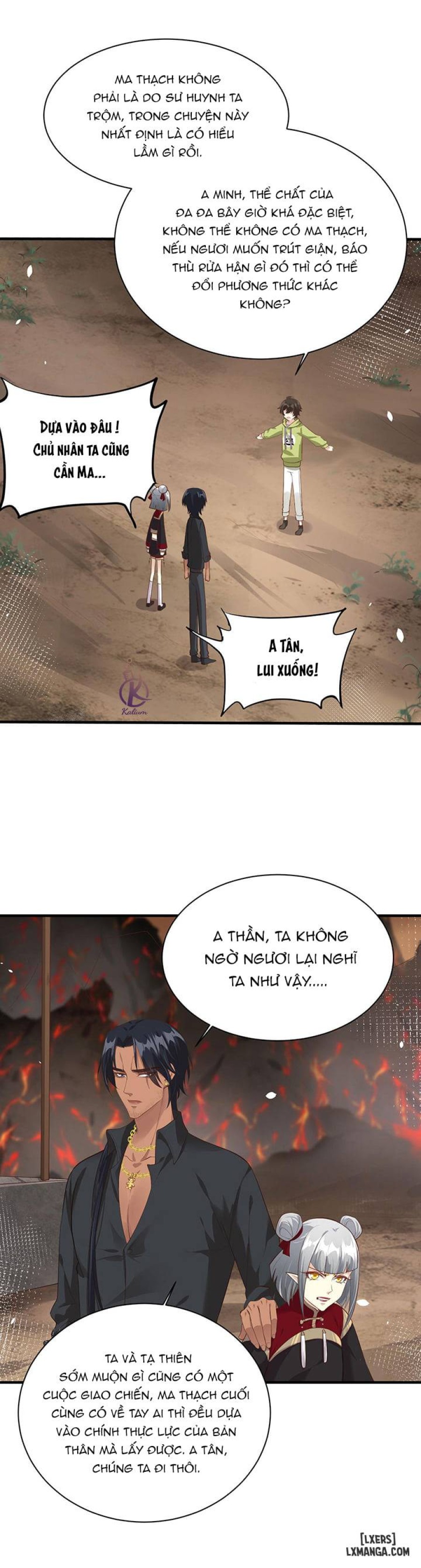 Vú em tu chân giới 