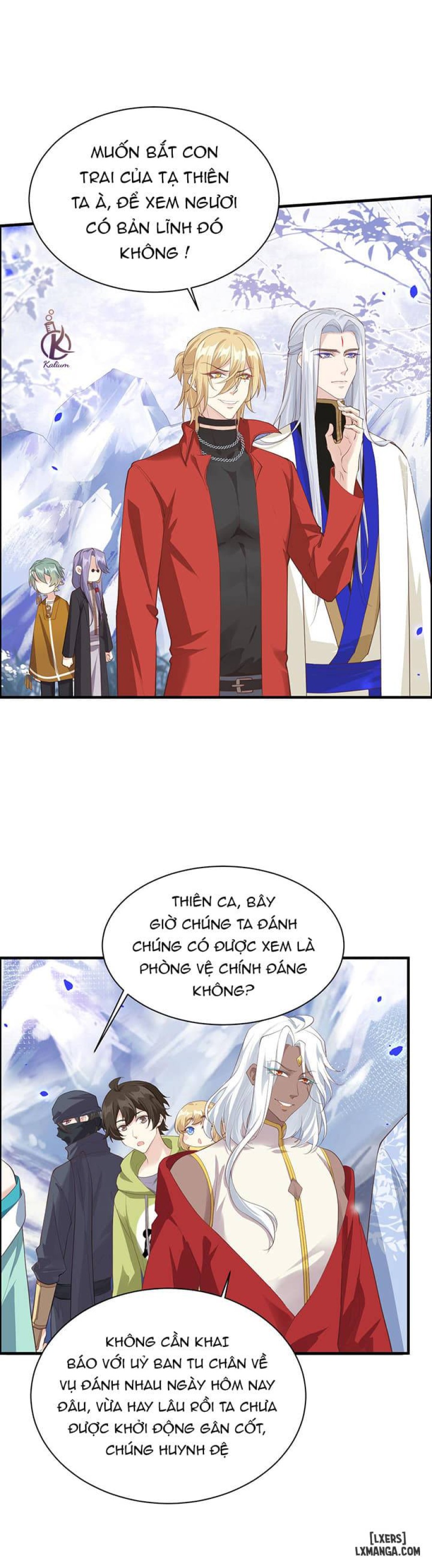 Vú em tu chân giới 