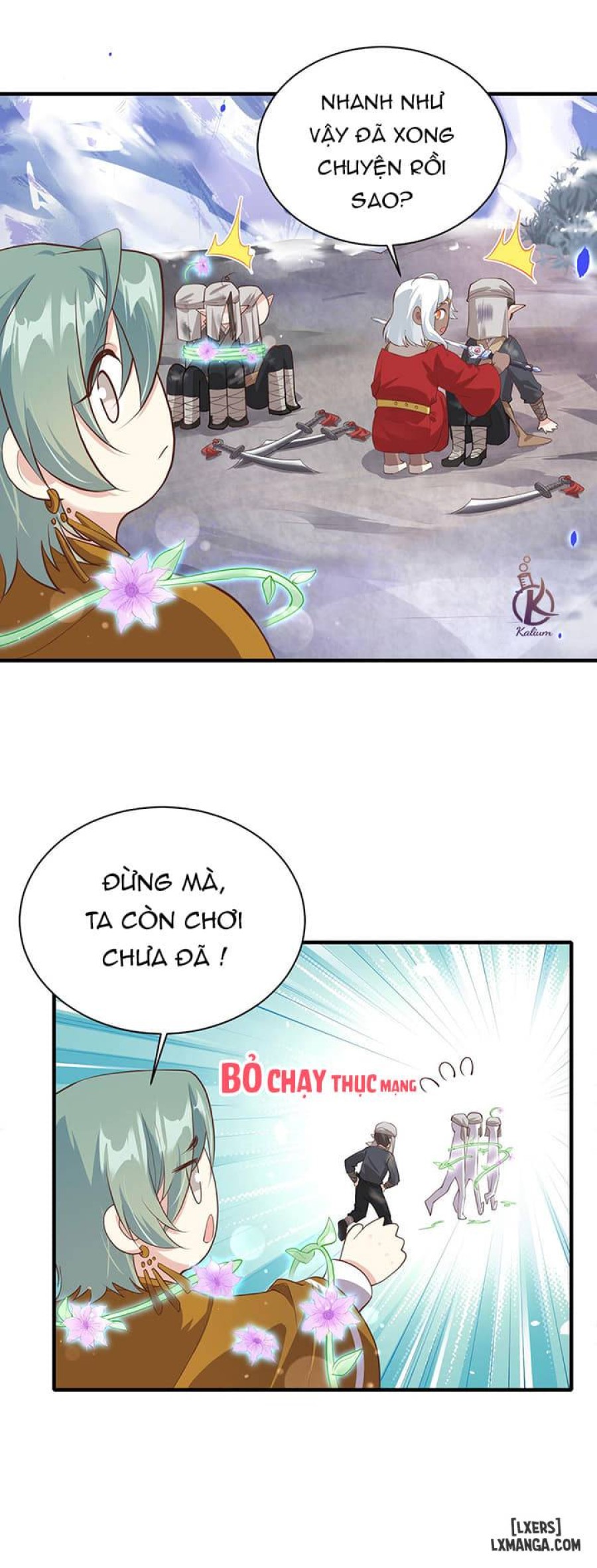 Vú em tu chân giới 