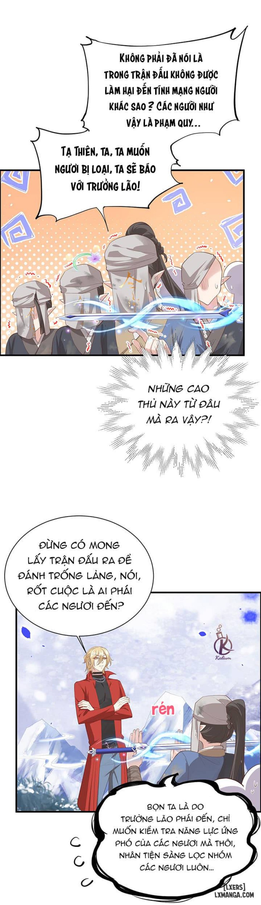 Vú em tu chân giới 