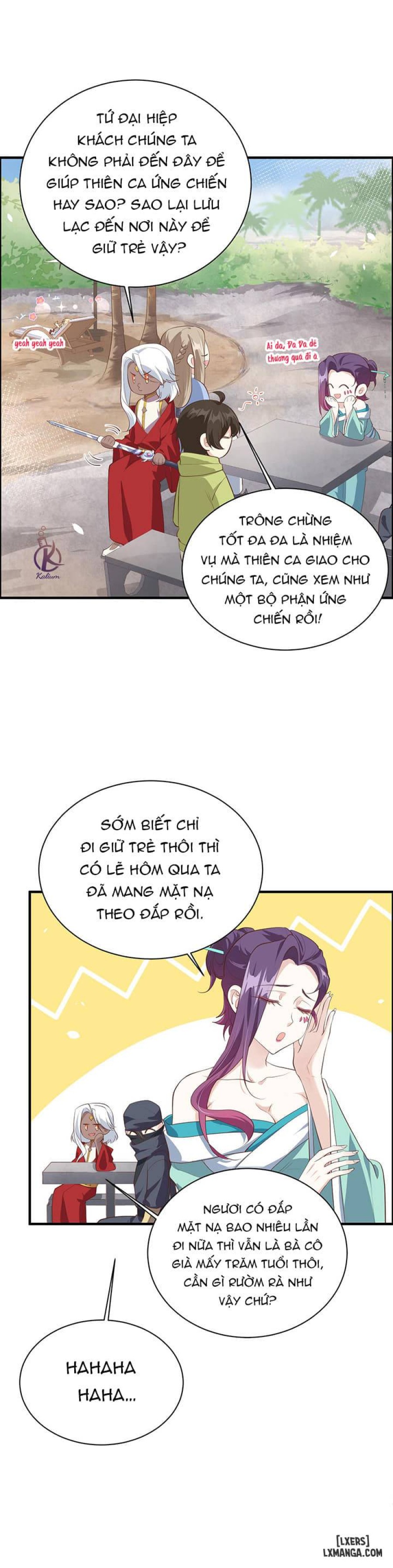 Vú em tu chân giới 