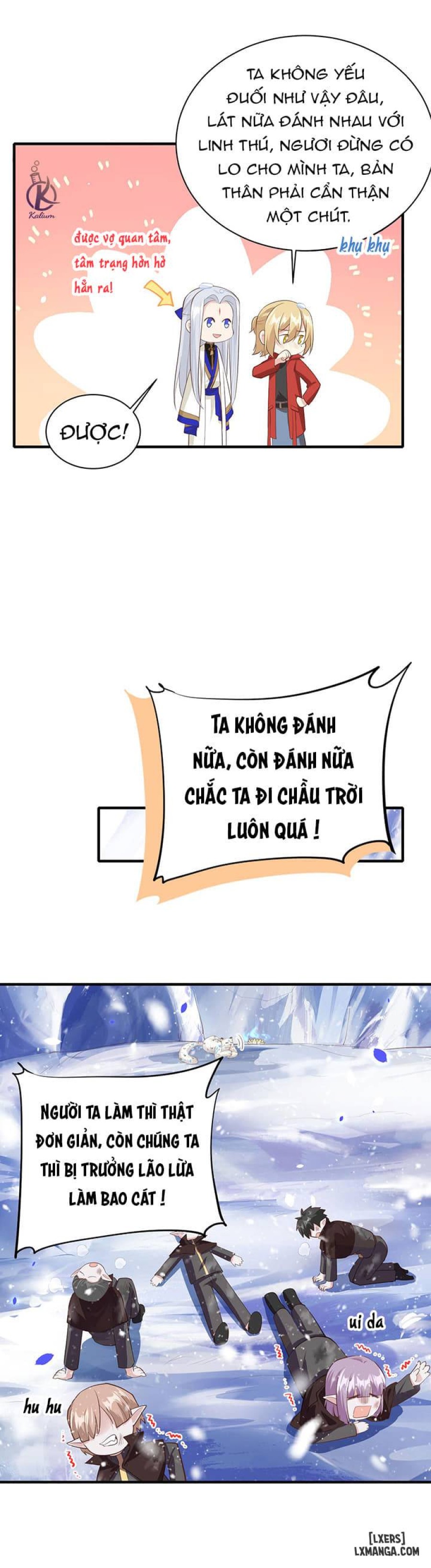 Vú em tu chân giới 
