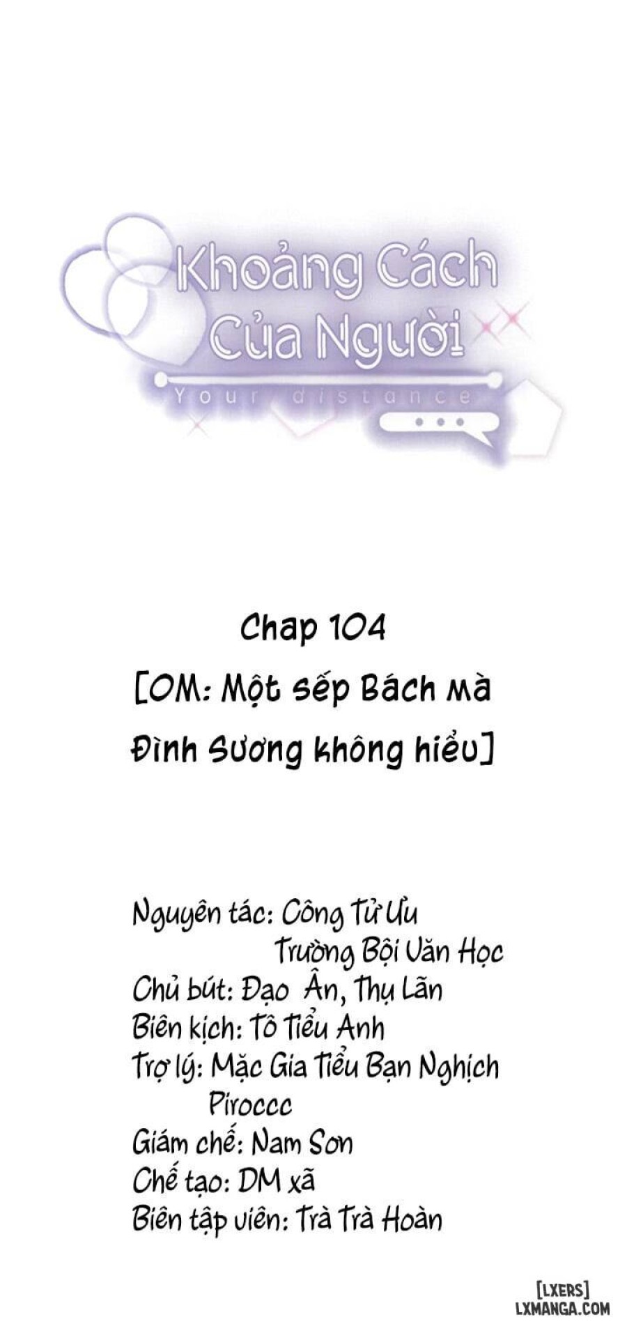 Khoảng cách của người 