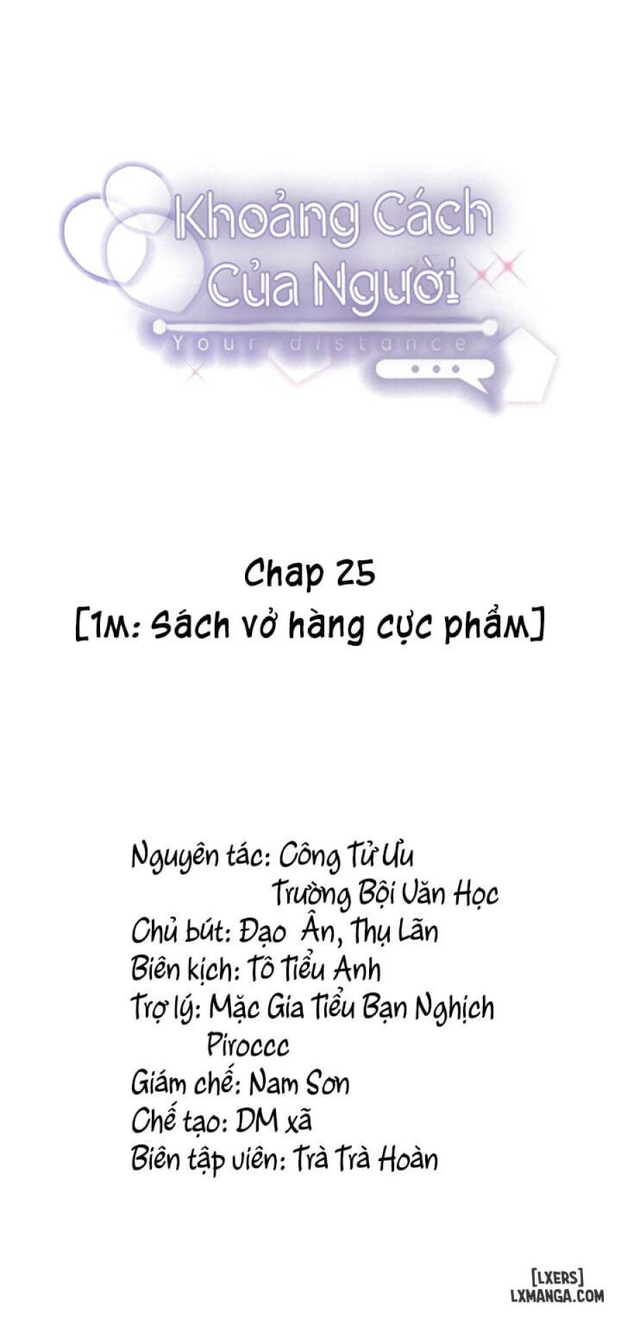 Khoảng cách của người 