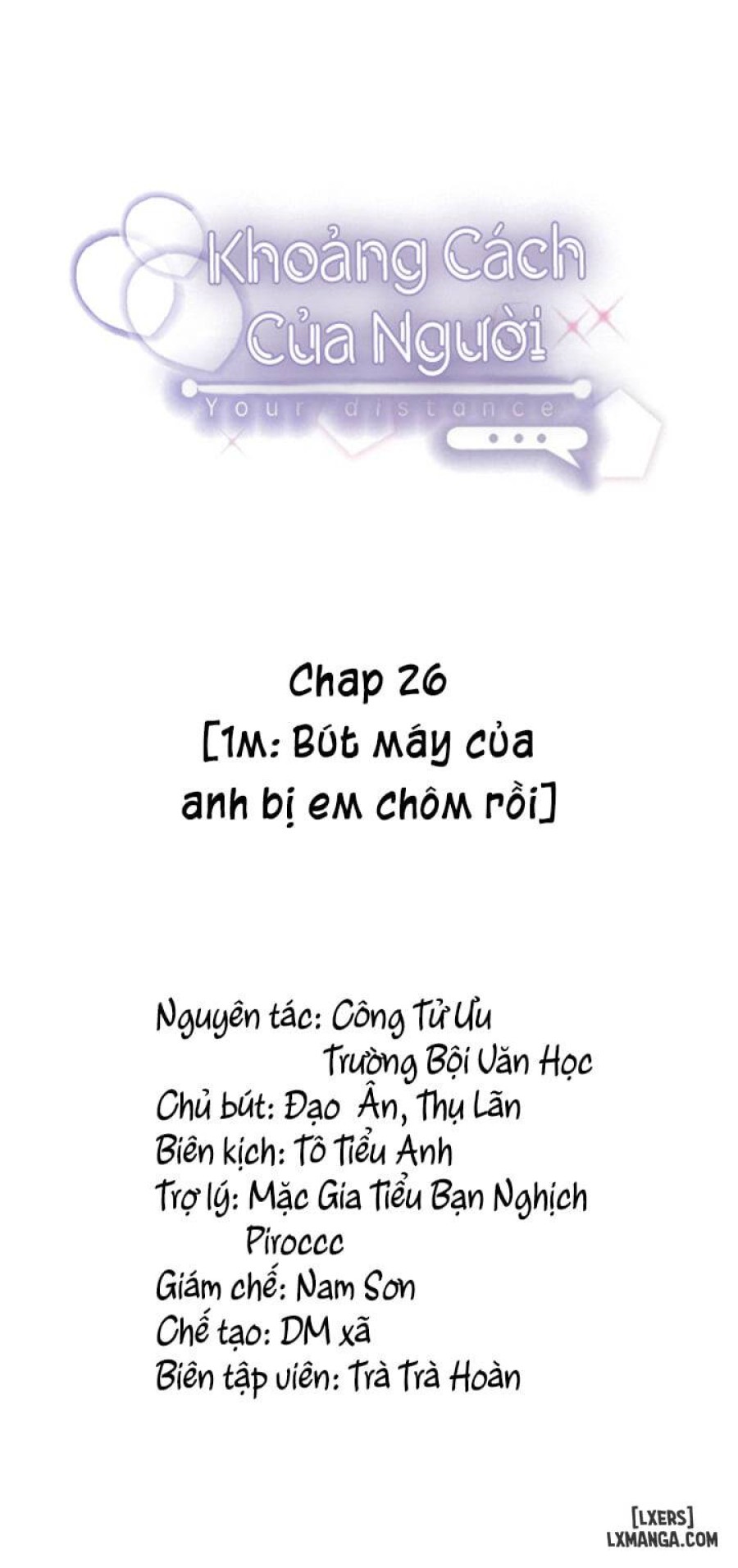 Khoảng cách của người 