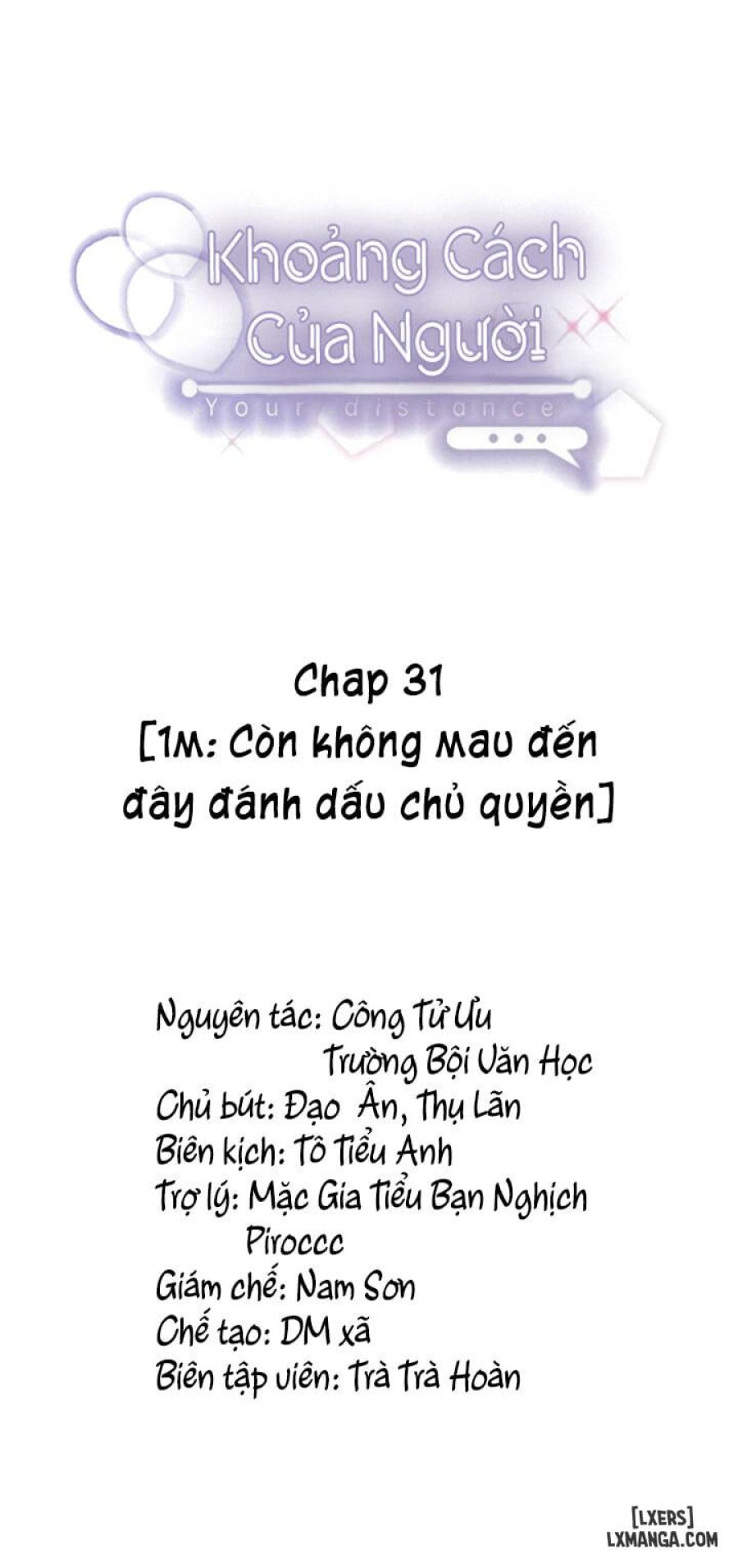 Khoảng cách của người 