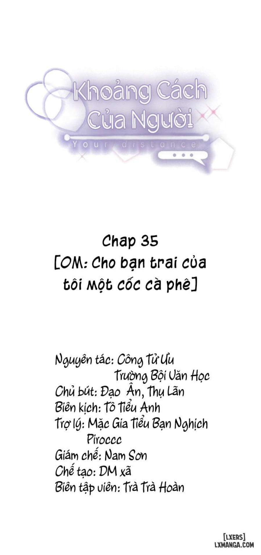 Khoảng cách của người 