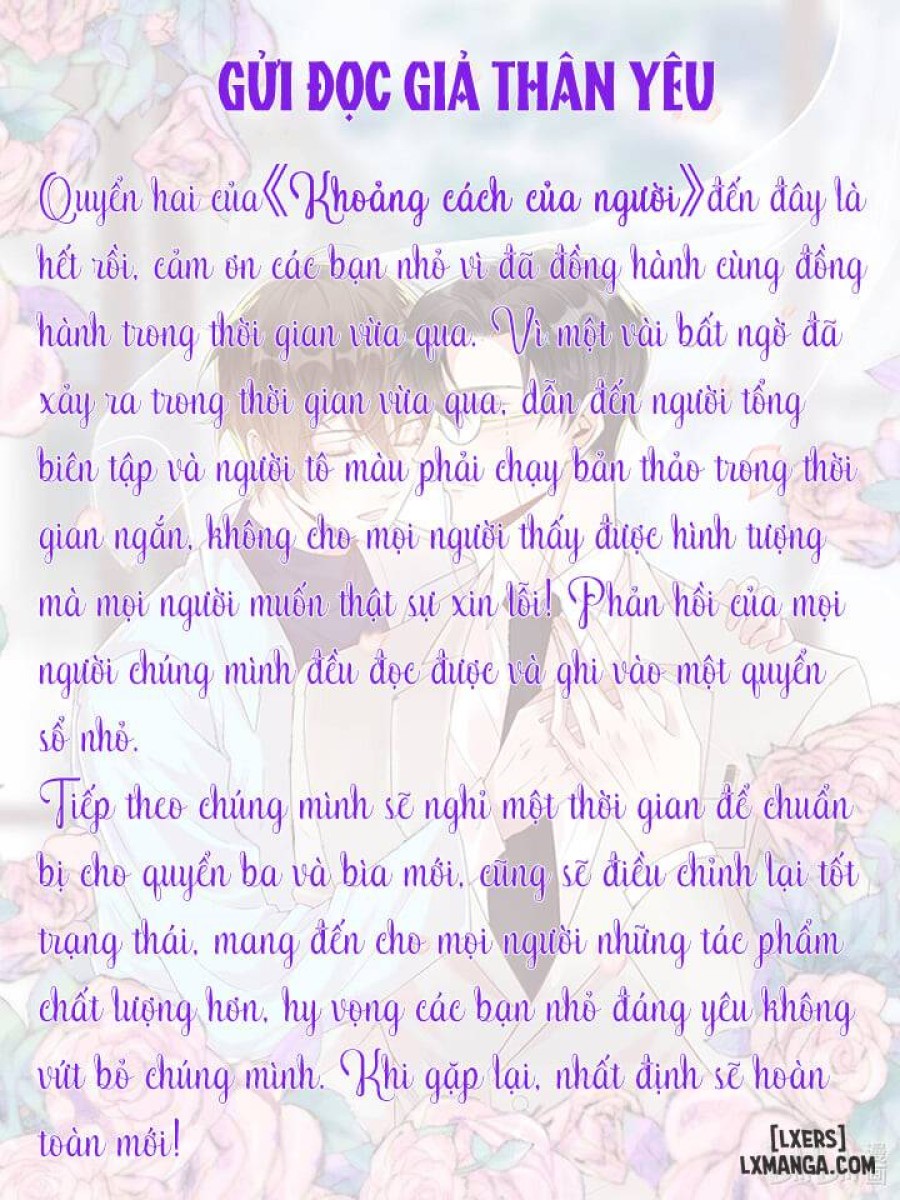 Khoảng cách của người 