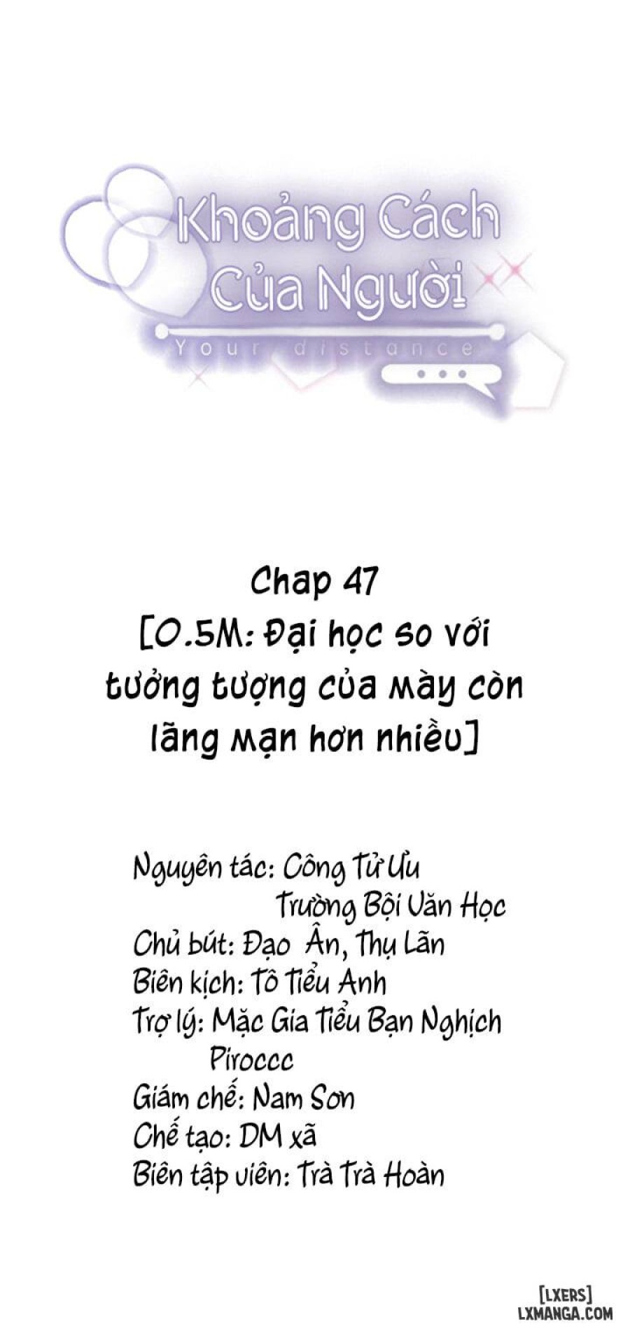 Khoảng cách của người 