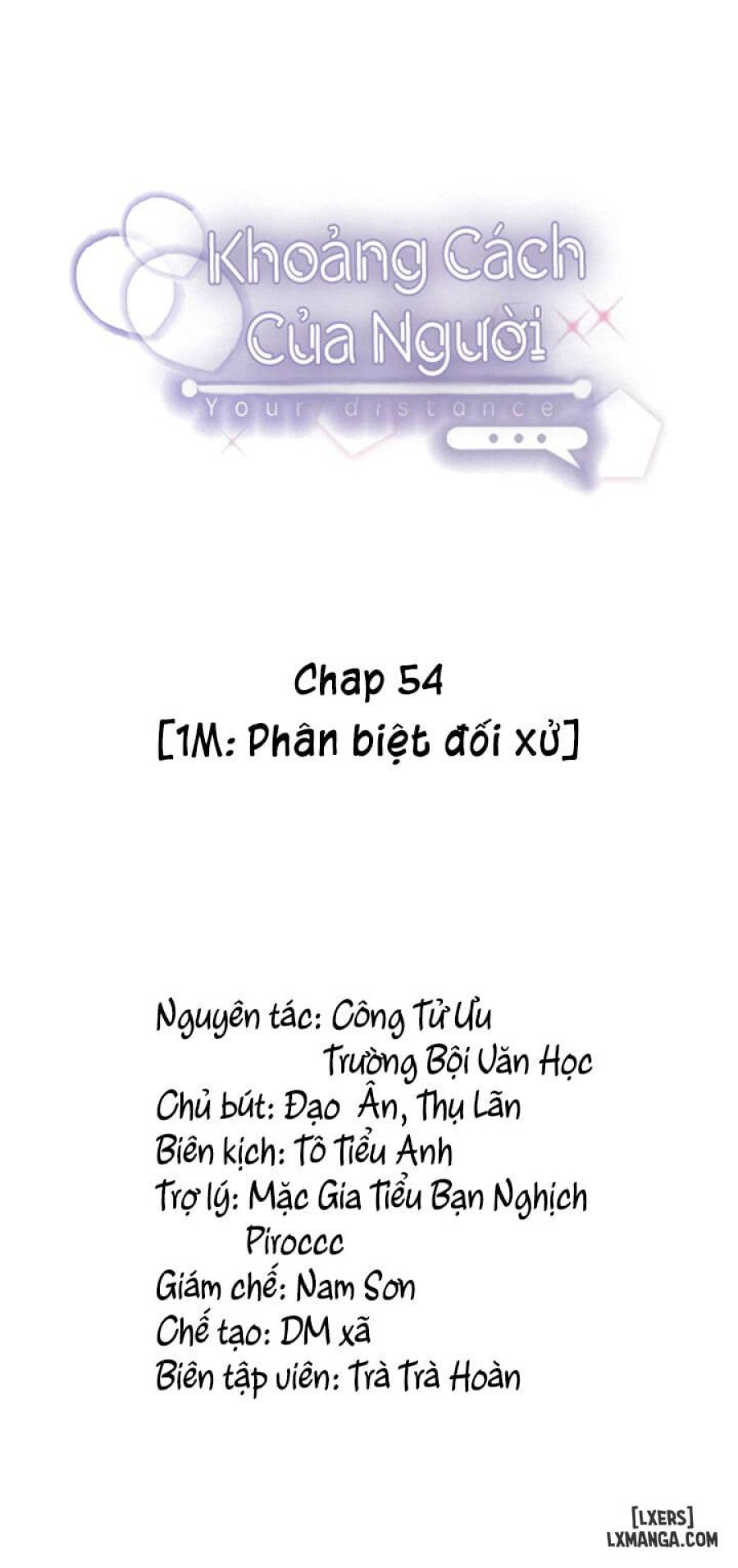 Khoảng cách của người 