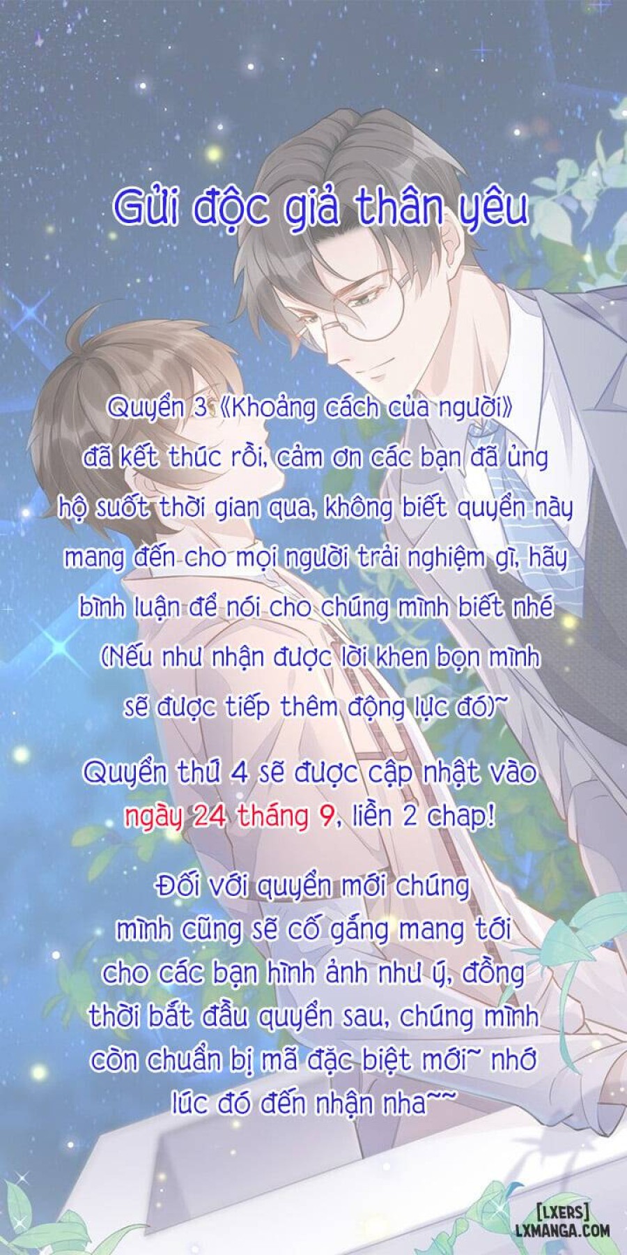 Khoảng cách của người 