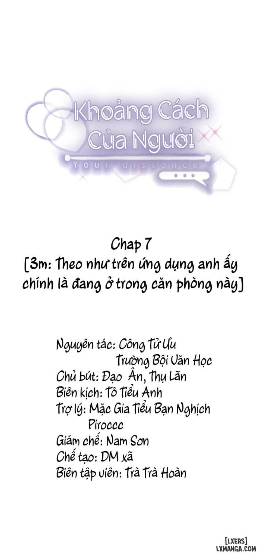 Khoảng cách của người 