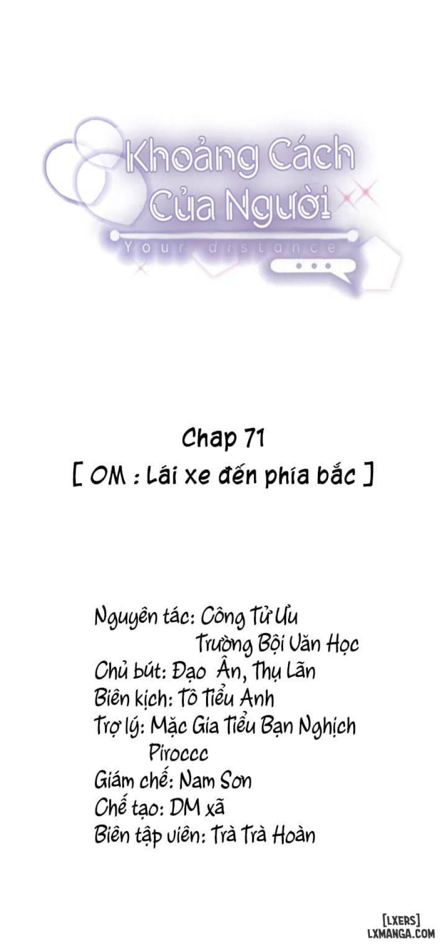Khoảng cách của người 