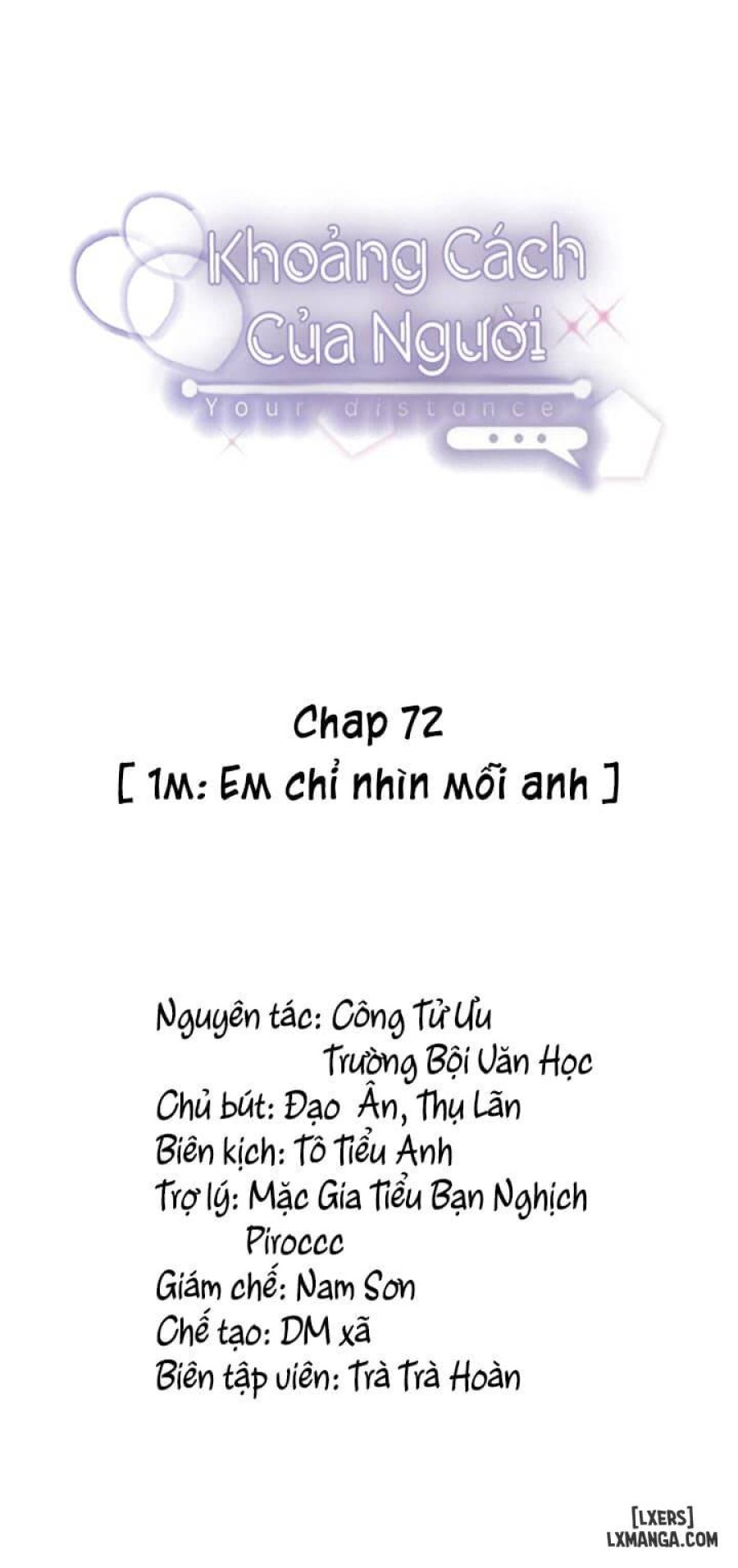 Khoảng cách của người 