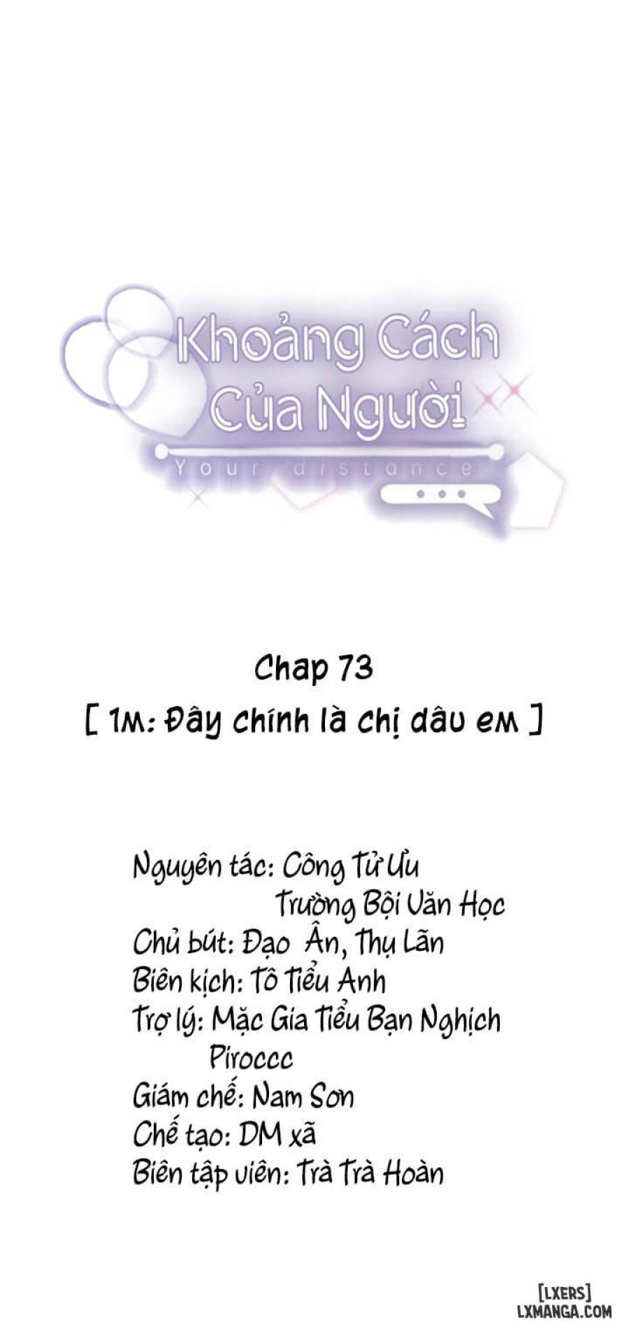Khoảng cách của người 