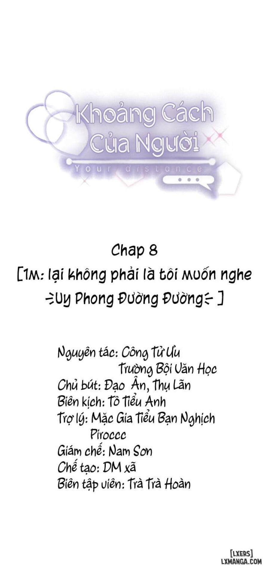 Khoảng cách của người 