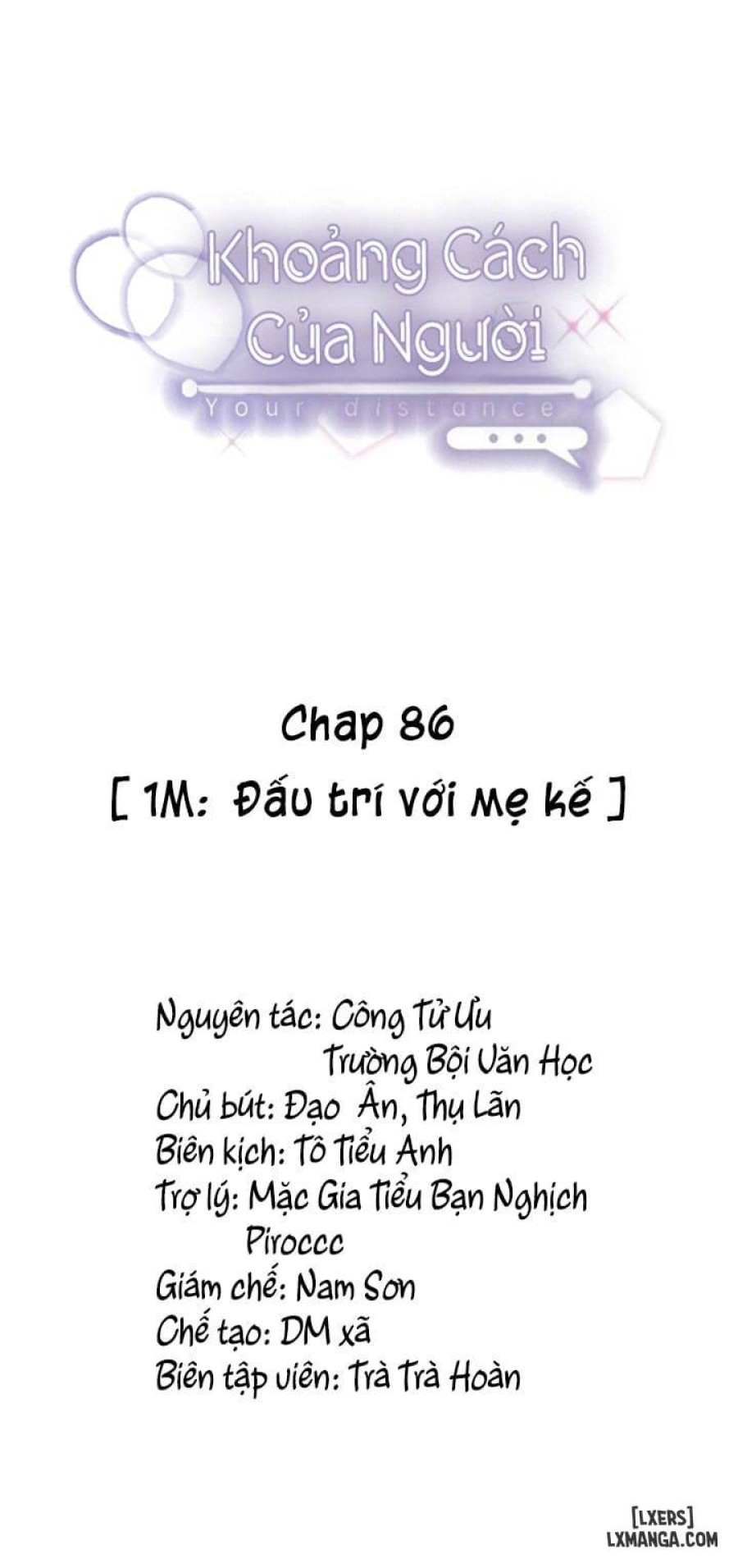 Khoảng cách của người 