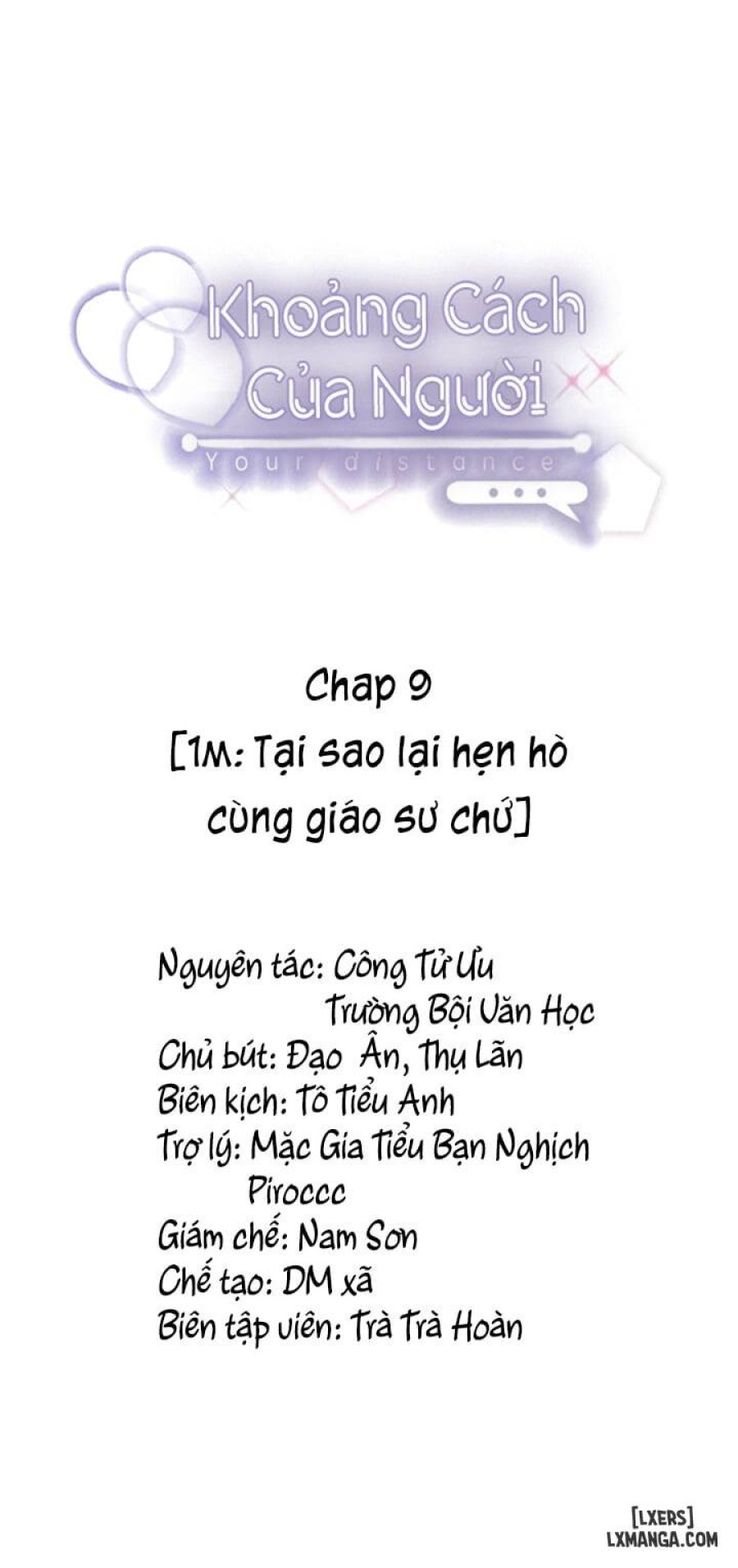Khoảng cách của người 
