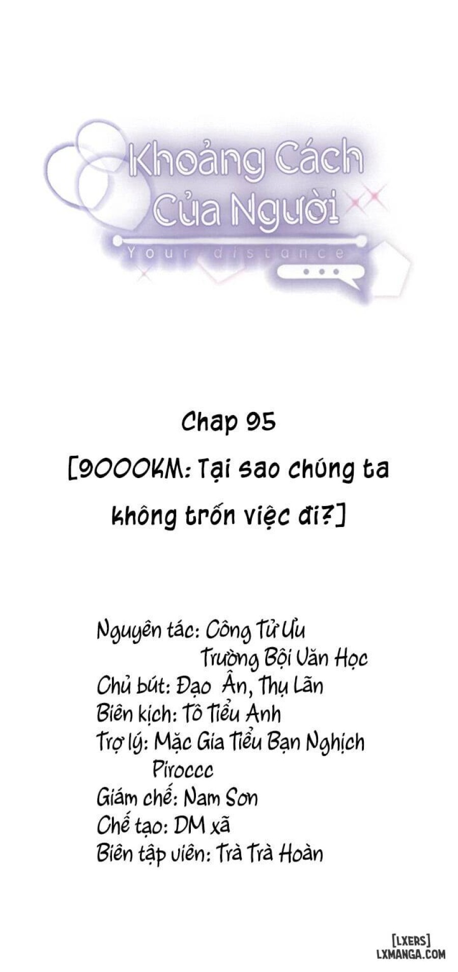 Khoảng cách của người 
