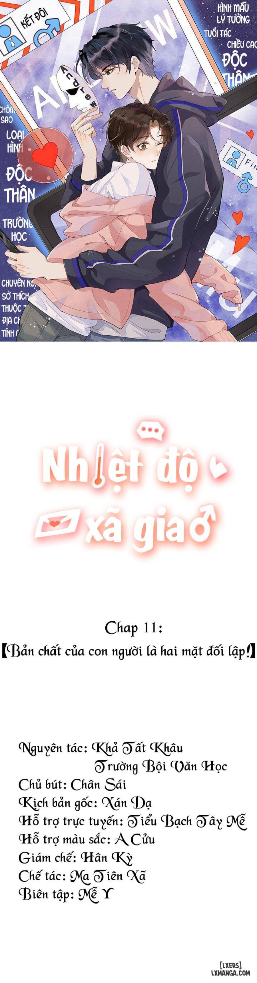 Nhiệt độ xã giao 