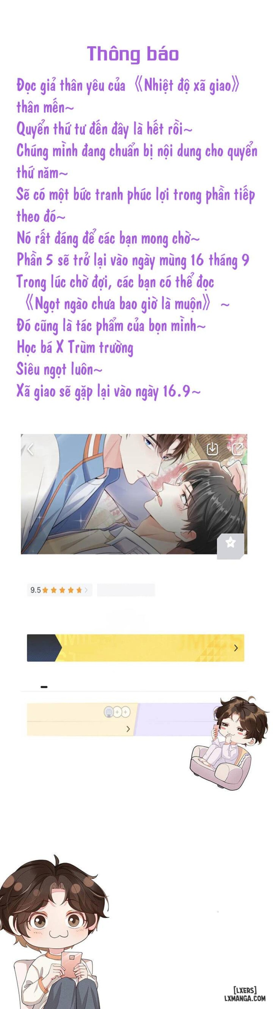 Nhiệt độ xã giao 