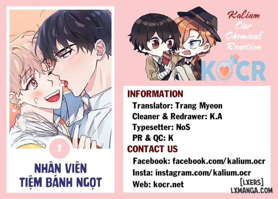 Nhân viên tiệm bánh ngọt 