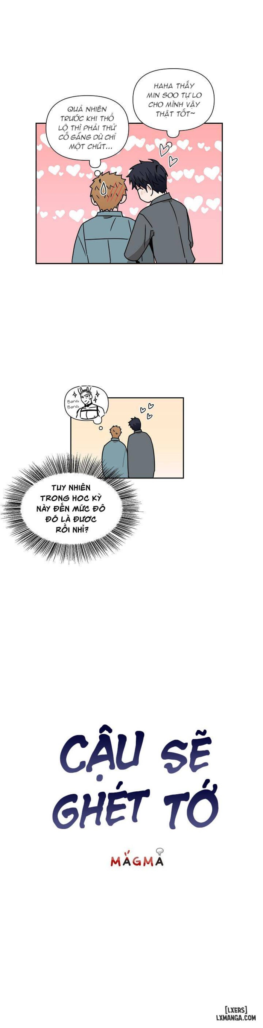 Cậu sẽ ghét tớ 