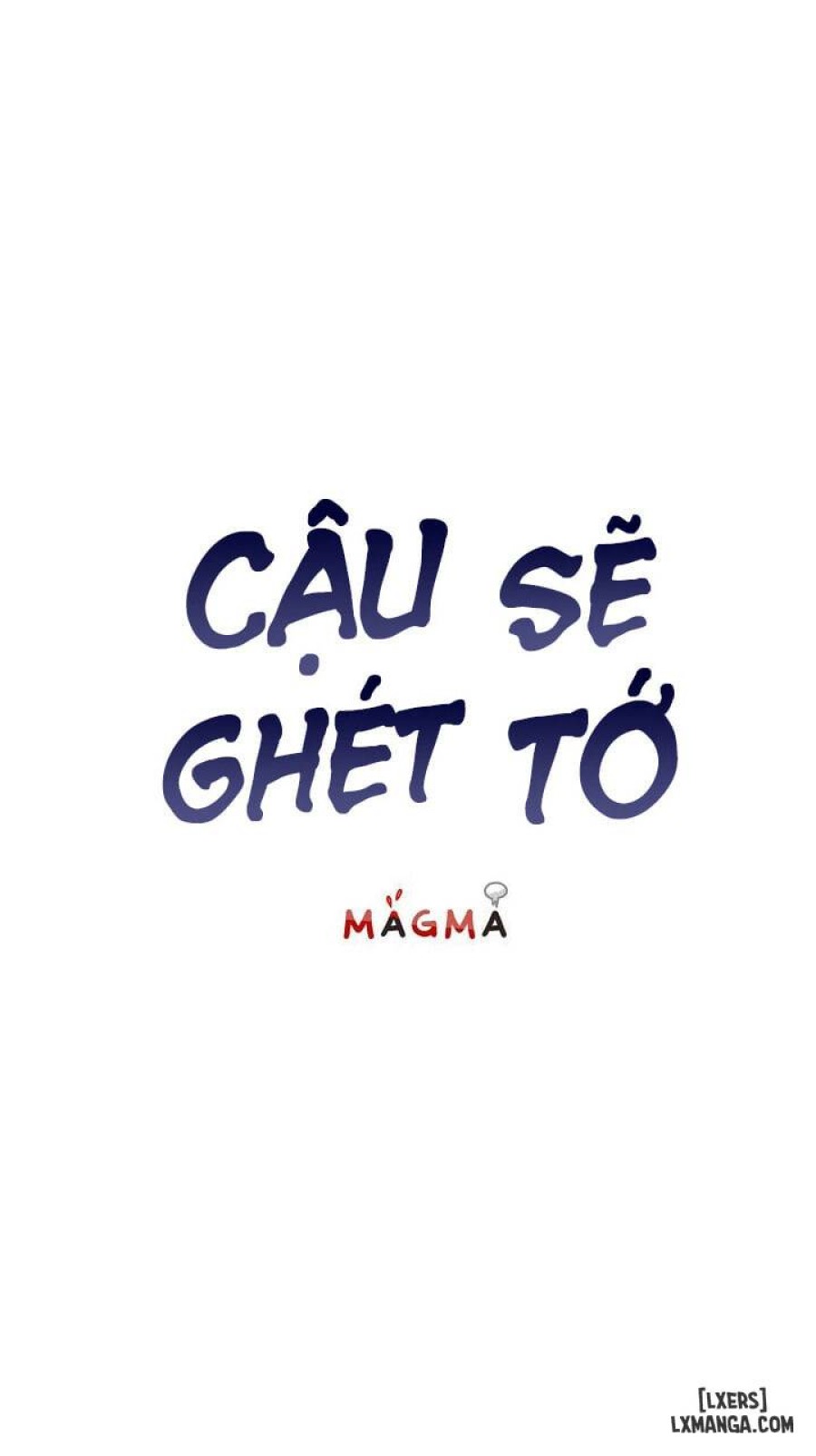 Cậu sẽ ghét tớ 