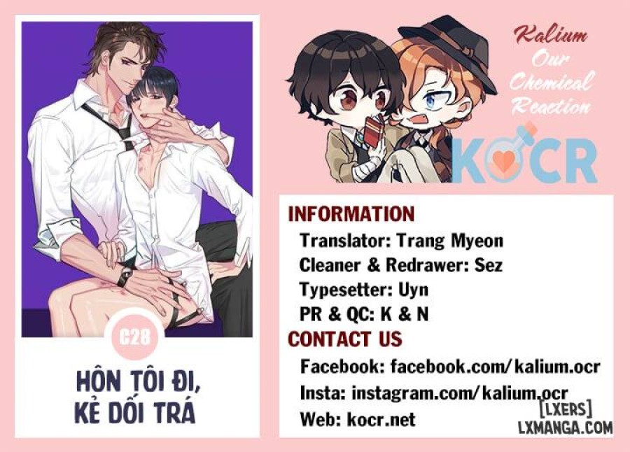 Hôn tôi đi, kẻ dối trá 