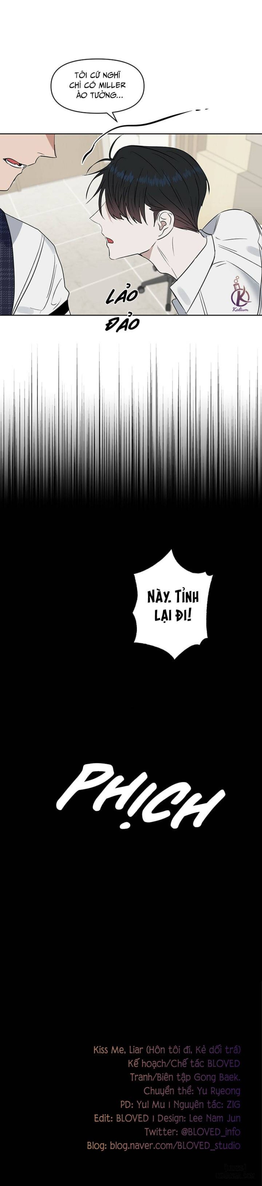 Hôn tôi đi, kẻ dối trá 