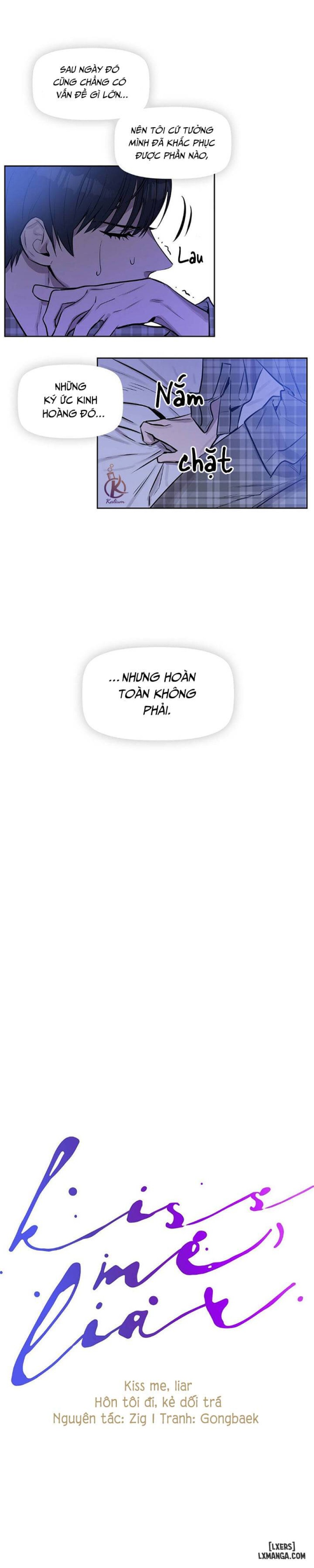 Hôn tôi đi, kẻ dối trá 
