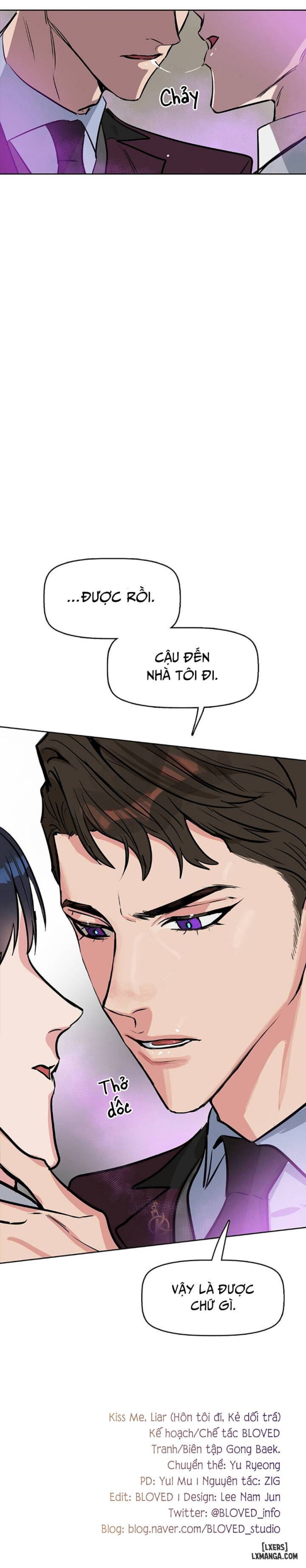 Hôn tôi đi, kẻ dối trá 