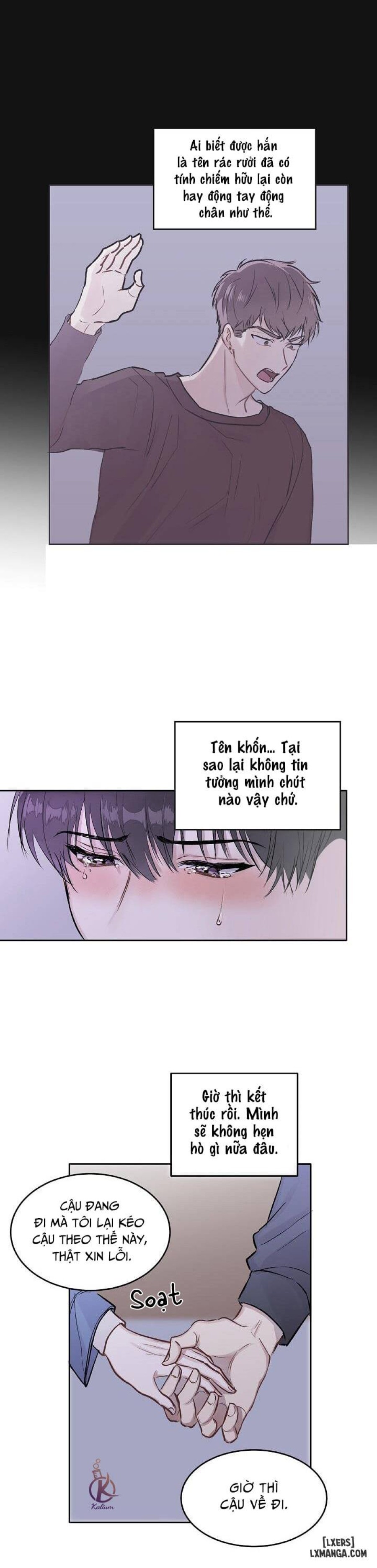 Tiền bối, đừng khóc mà! 