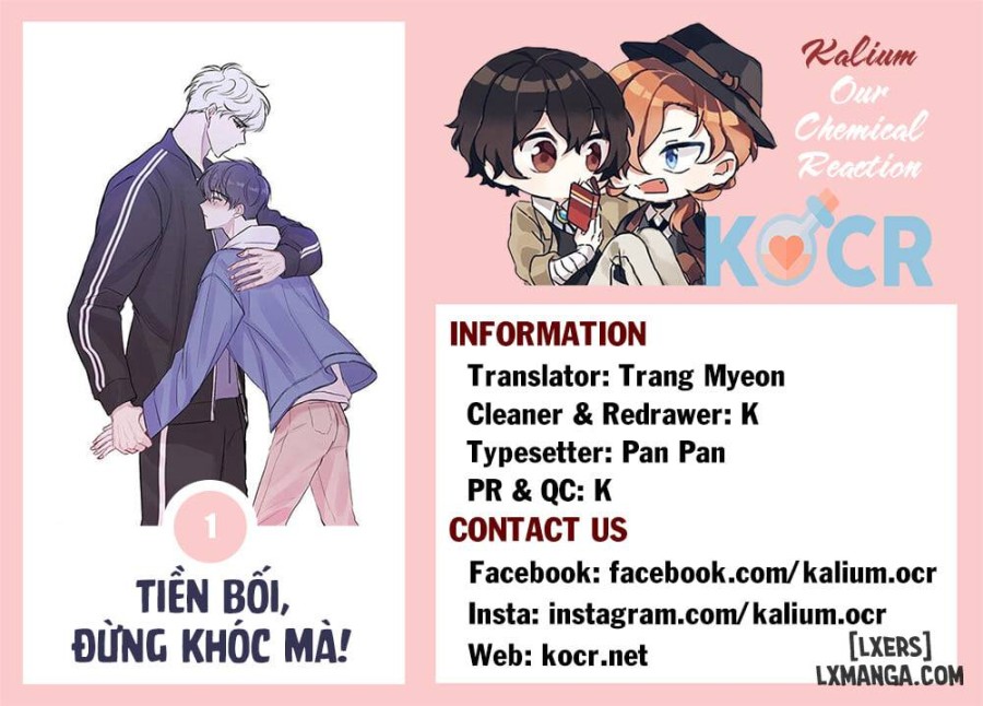 Tiền bối, đừng khóc mà! 