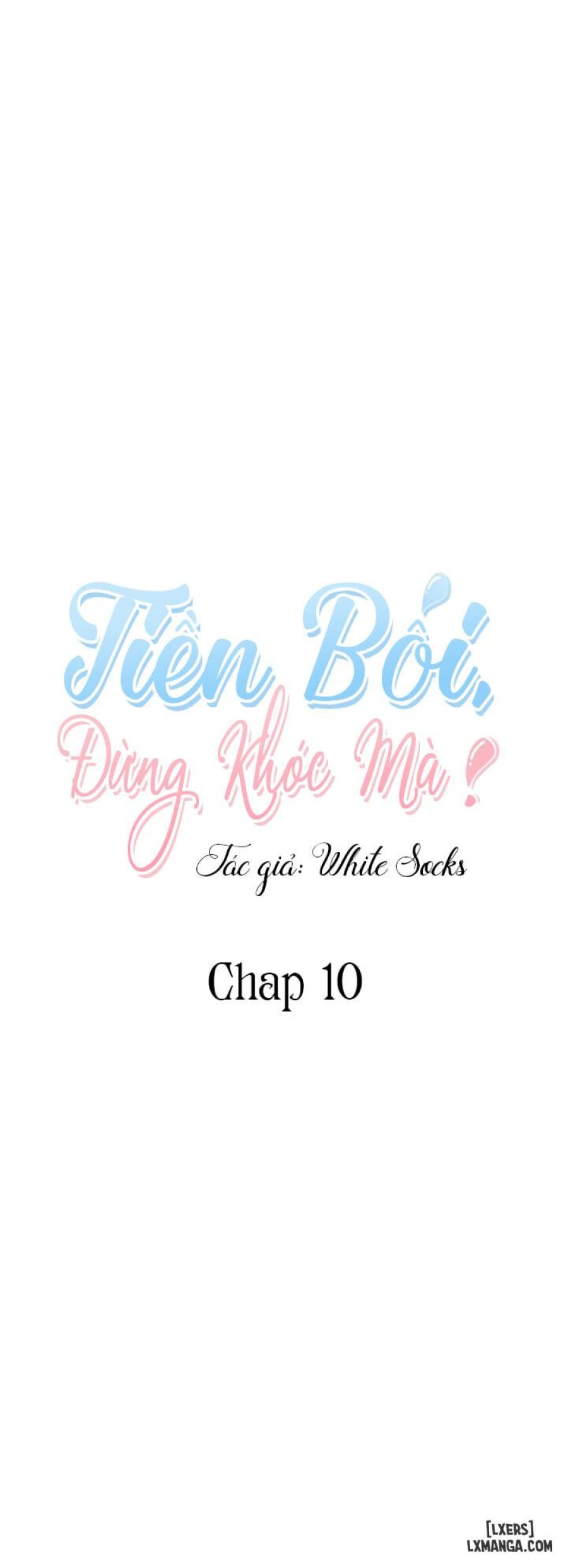 Tiền bối, đừng khóc mà! 