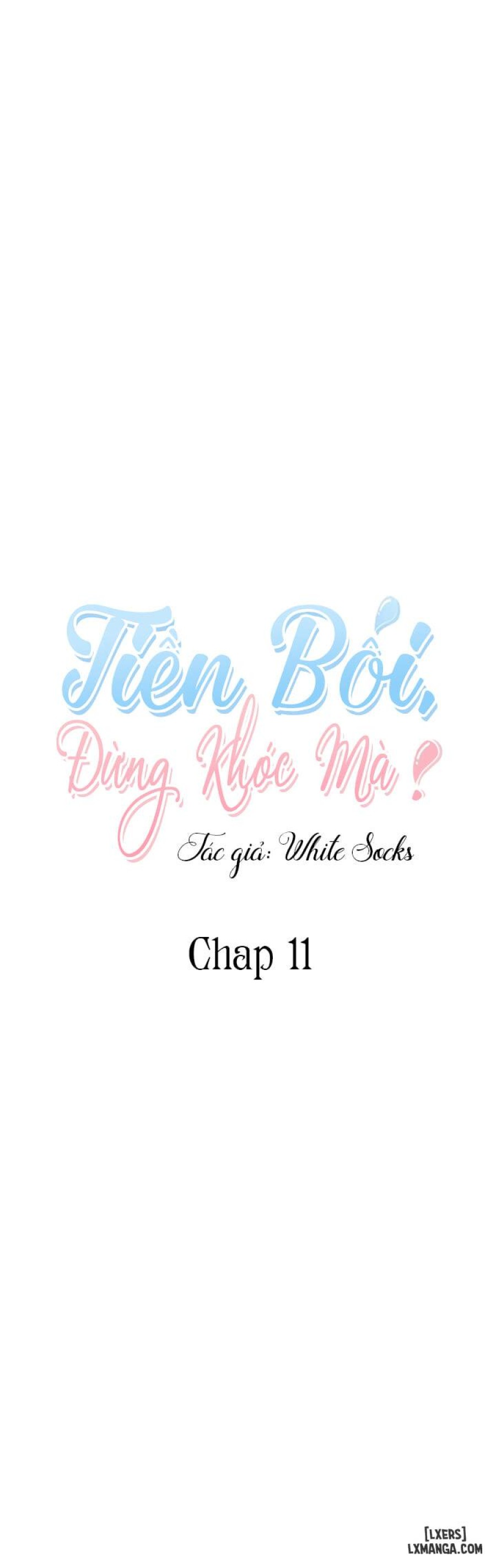 Tiền bối, đừng khóc mà! 