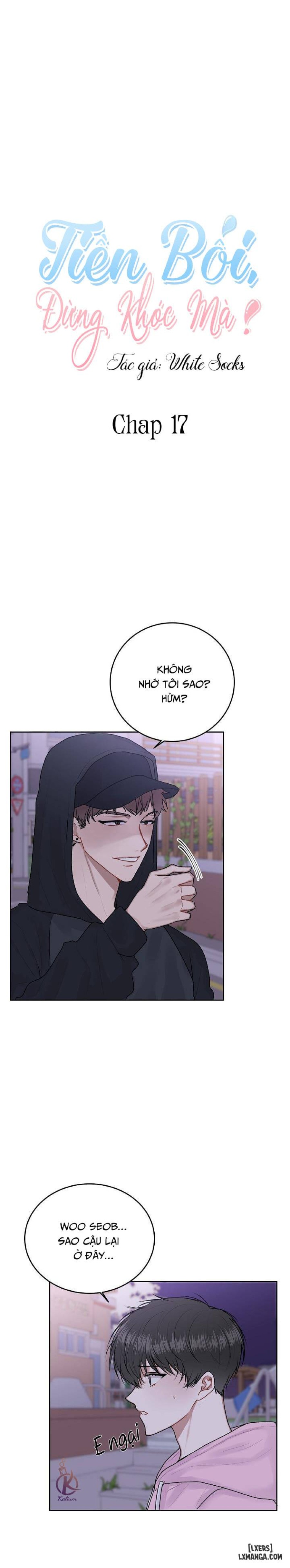 Tiền bối, đừng khóc mà! 